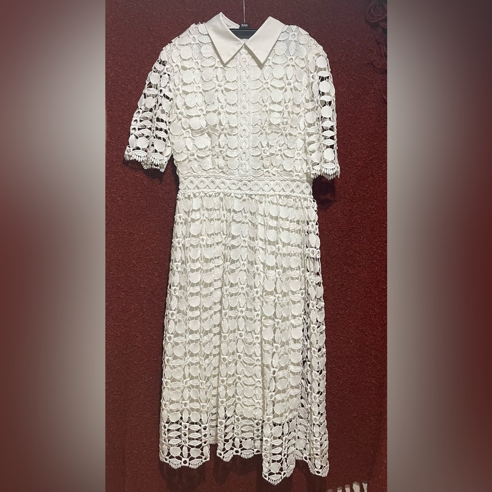 White Lace Dress
